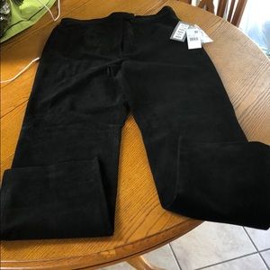 Suede lined pants woman’s